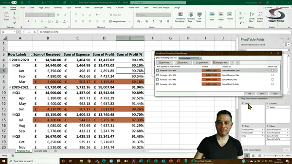 Easy Bookkeeping in Excel