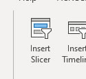 Insert Slicer Pivot Table Button
