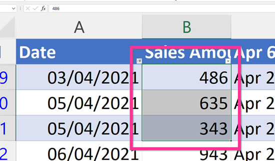 Checking the figures for 6th April Tax Year