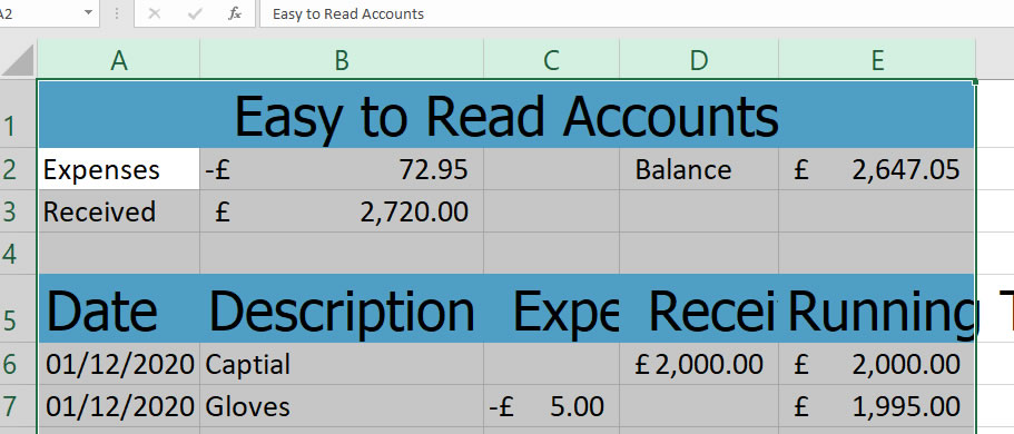 Change Width of Multiple Columns in Excel