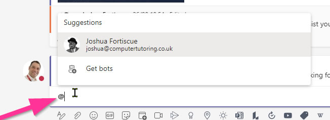Mention Someone In Teams Not Missing Microsoft Teams Messages