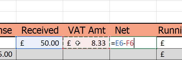 Net VAT Excel