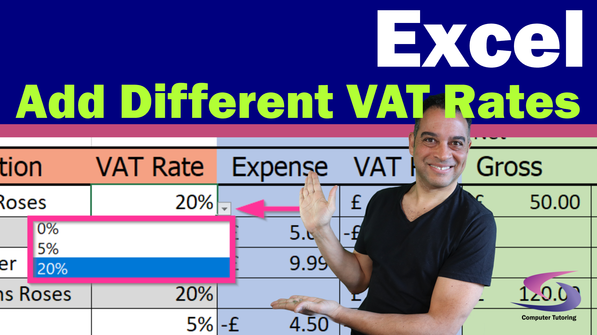 Excel VAT Formula
