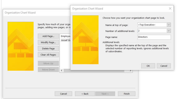 Visiio Org Chart Wizard Seperate by Department
