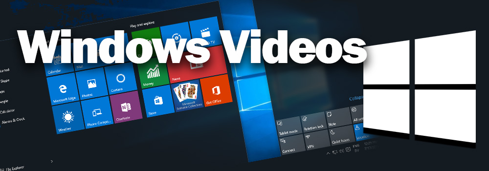 Windows training Videos